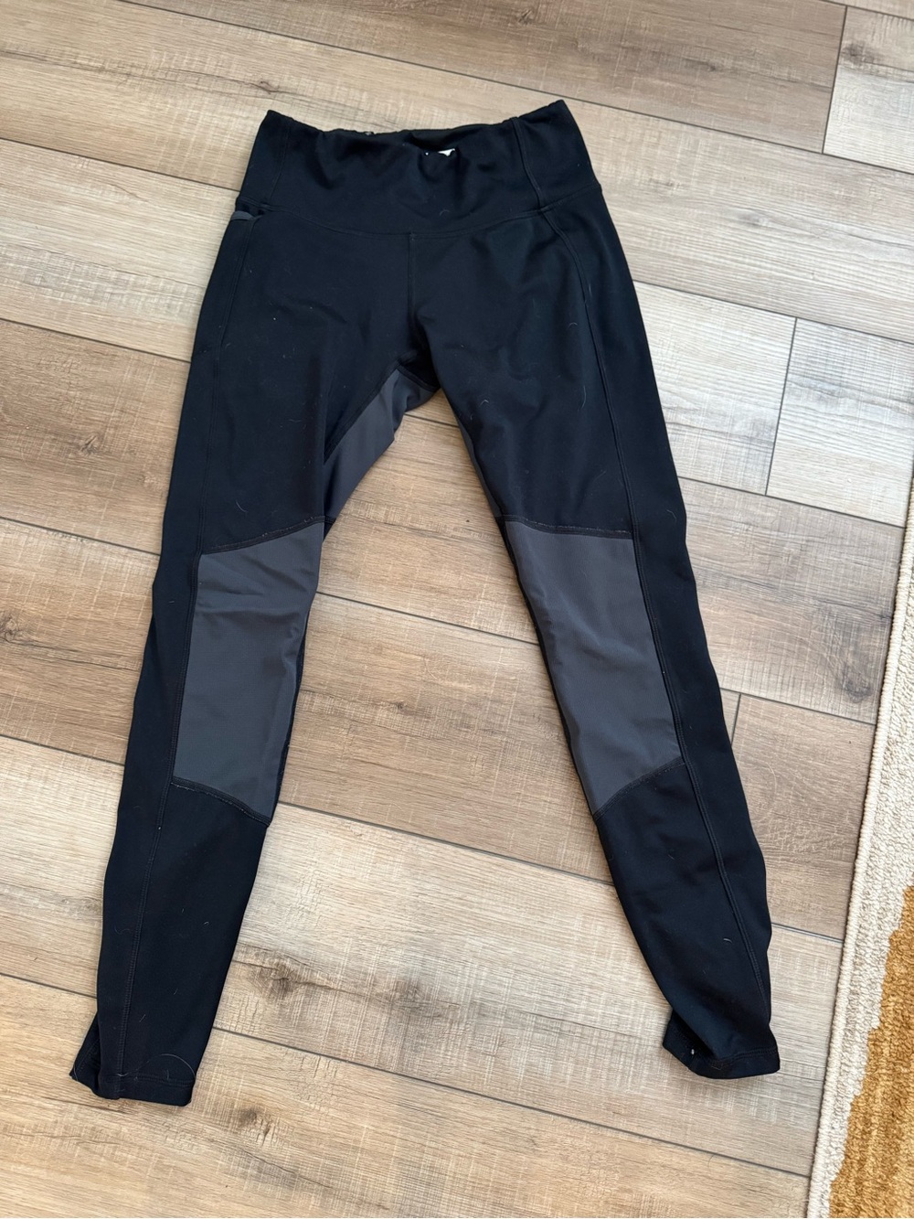 Columbia fleece lined Leggings with Gray Knee Panels